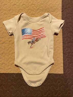 Newborn Western Onsie